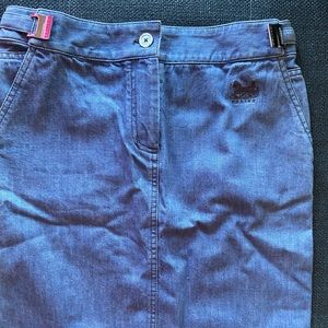 Cèline Denim Skirt
